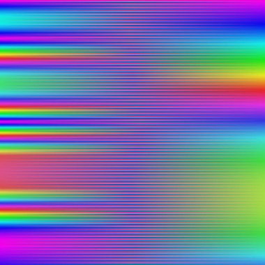 Color interpolation north light gradient illustration