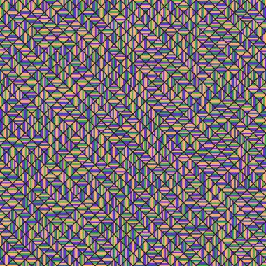 Color Rhombus tile tessellation pattern illustration