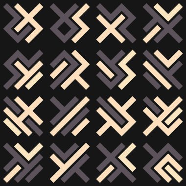 Asemic Glyph writing hieroglyph imitation abstract illustration