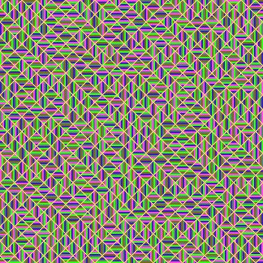 Color Rhombus tile tessellation pattern illustration