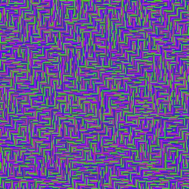 Color Rhombus tile tessellation pattern illustration