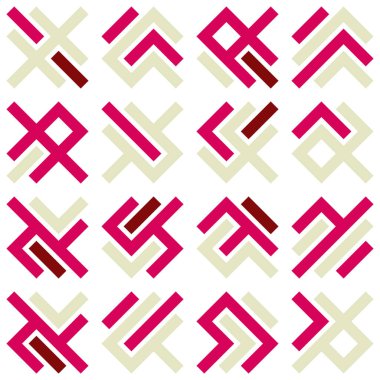 Asemic Glyph writing hieroglyph imitation abstract illustration