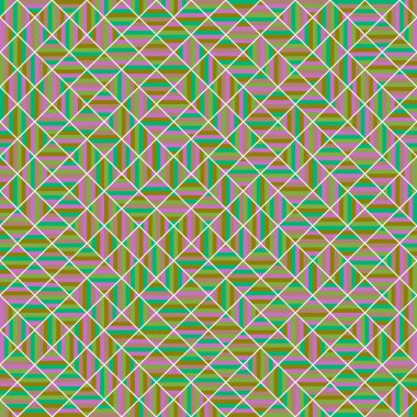 Color Rhombus tile tessellation pattern illustration