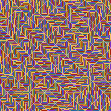Color Rhombus tile tessellation pattern illustration