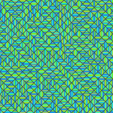 Color Rhombus tile tessellation pattern illustration