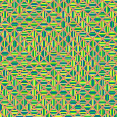 Color Rhombus tile tessellation pattern illustration