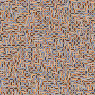 Color Rhombus tile tessellation pattern illustration