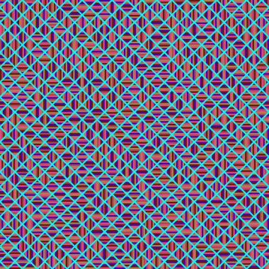 Color Rhombus tile tessellation pattern illustration