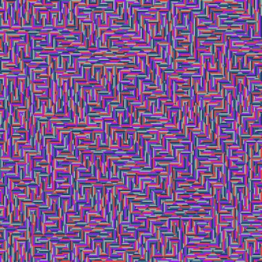 Color Rhombus tile tessellation pattern illustration