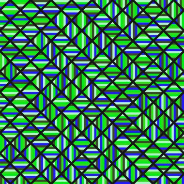 Color Rhombus tile tessellation pattern illustration