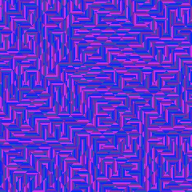 Color Rhombus tile tessellation pattern illustration