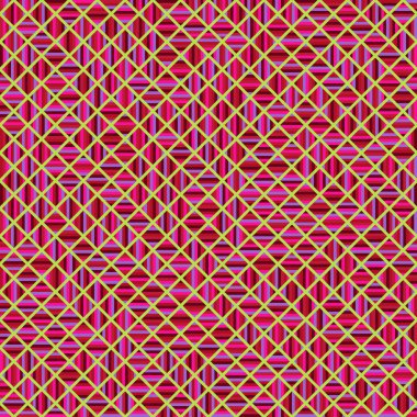 Color Rhombus tile tessellation pattern illustration