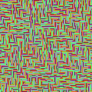 Color Rhombus tile tessellation pattern illustration