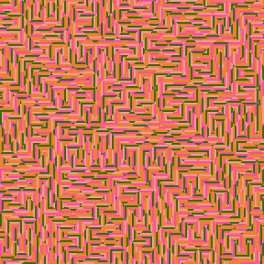 Color Rhombus tile tessellation pattern illustration