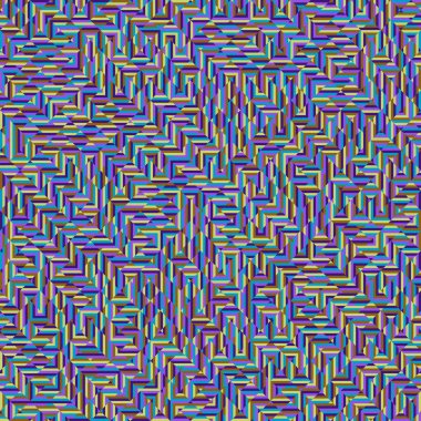 Color Rhombus tile tessellation pattern illustration