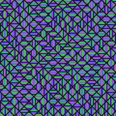 Color Rhombus tile tessellation pattern illustration