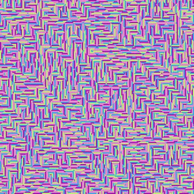 Color Rhombus tile tessellation pattern illustration