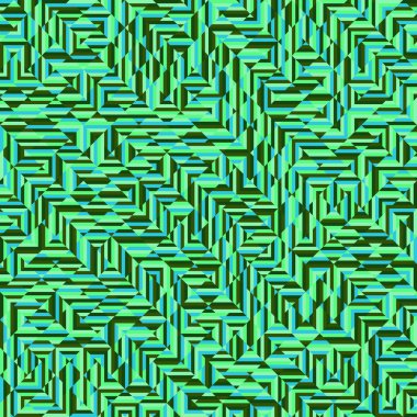 Color Rhombus tile tessellation pattern illustration