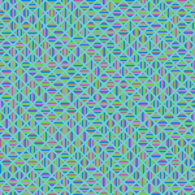 Color Rhombus tile tessellation pattern illustration