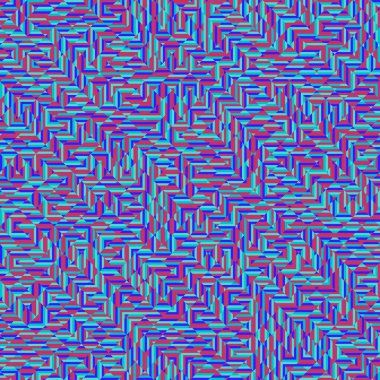 Color Rhombus tile tessellation pattern illustration