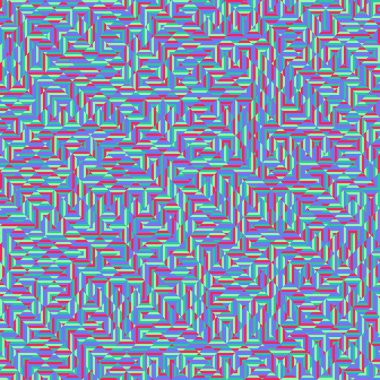 Color Rhombus tile tessellation pattern illustration