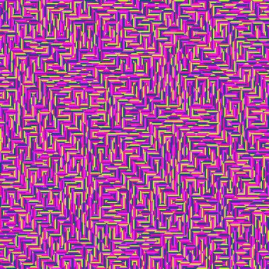 Color Rhombus tile tessellation pattern illustration