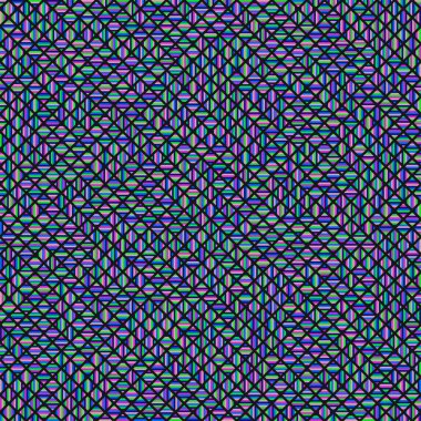 Color Rhombus tile tessellation pattern illustration