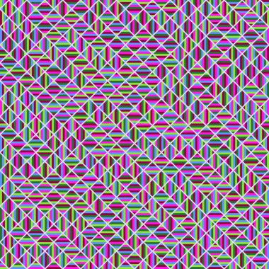 Color Rhombus tile tessellation pattern illustration