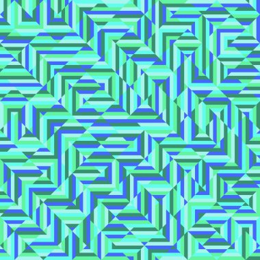 Color Rhombus tile tessellation pattern illustration