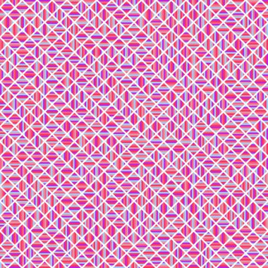 Color Rhombus tile tessellation pattern illustration
