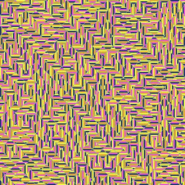 Color Rhombus tile tessellation pattern illustration