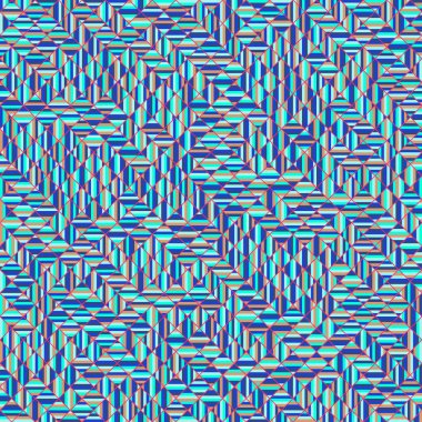 Color Rhombus tile tessellation pattern illustration