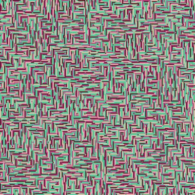 Color Rhombus tile tessellation pattern illustration