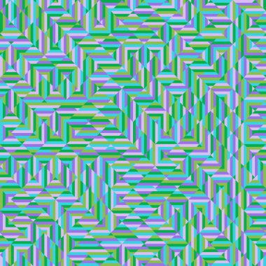 Color Rhombus tile tessellation pattern illustration