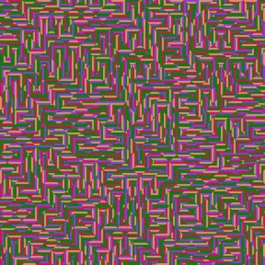 Color Rhombus tile tessellation pattern illustration