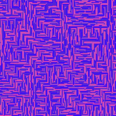 Color Rhombus tile tessellation pattern illustration