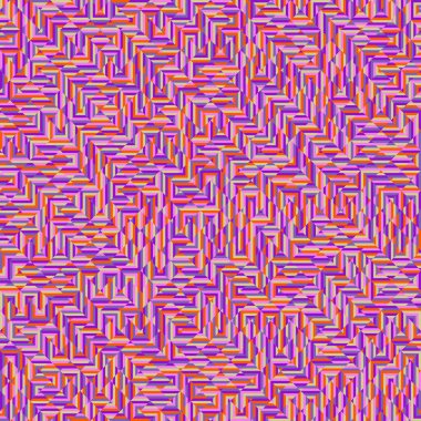 Color Rhombus tile tessellation pattern illustration