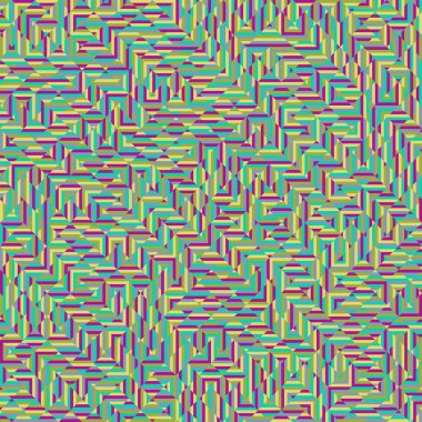 Color Rhombus tile tessellation pattern illustration