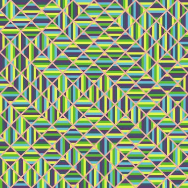 Color Rhombus tile tessellation pattern illustration