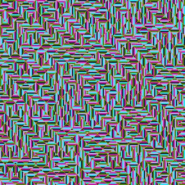 Color Rhombus tile tessellation pattern illustration