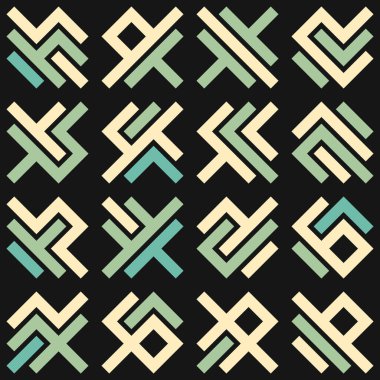 Asemic Glyph writing hieroglyph imitation abstract illustration