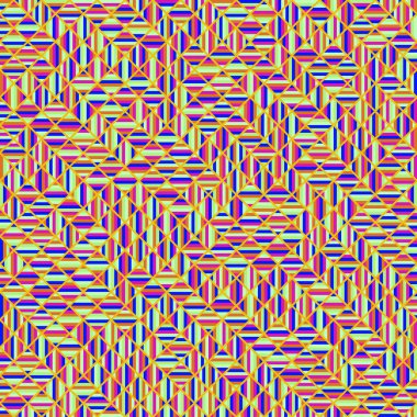 Color Rhombus tile tessellation pattern illustration