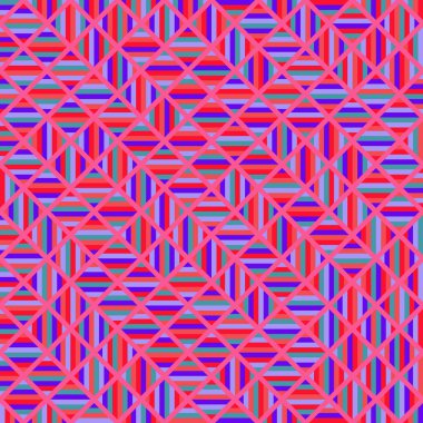 Color Rhombus tile tessellation pattern illustration