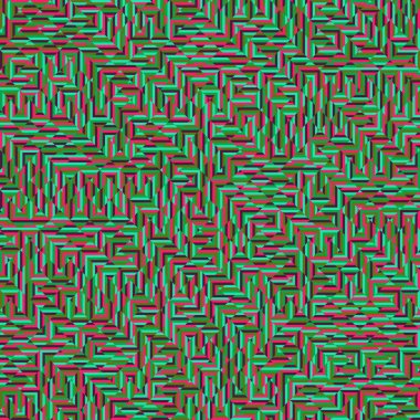 Color Rhombus tile tessellation pattern illustration