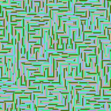 Color Rhombus tile tessellation pattern illustration