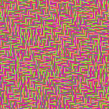 Color Rhombus tile tessellation pattern illustration