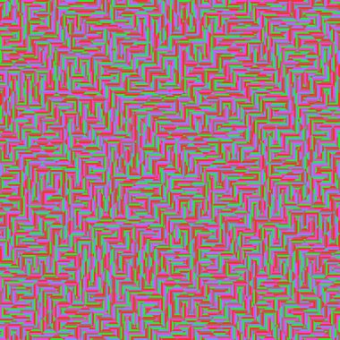 Color Rhombus tile tessellation pattern illustration