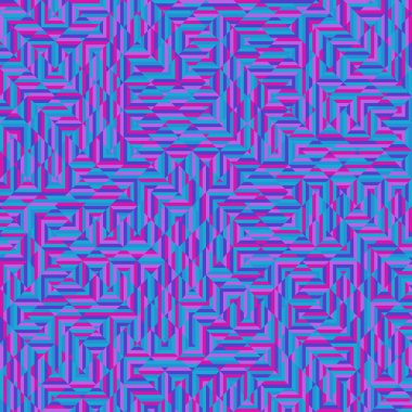 Color Rhombus tile tessellation pattern illustration