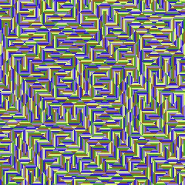 Color Rhombus tile tessellation pattern illustration