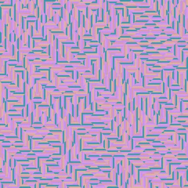 Color Rhombus tile tessellation pattern illustration